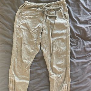 Free City Paint Splatter Joggers